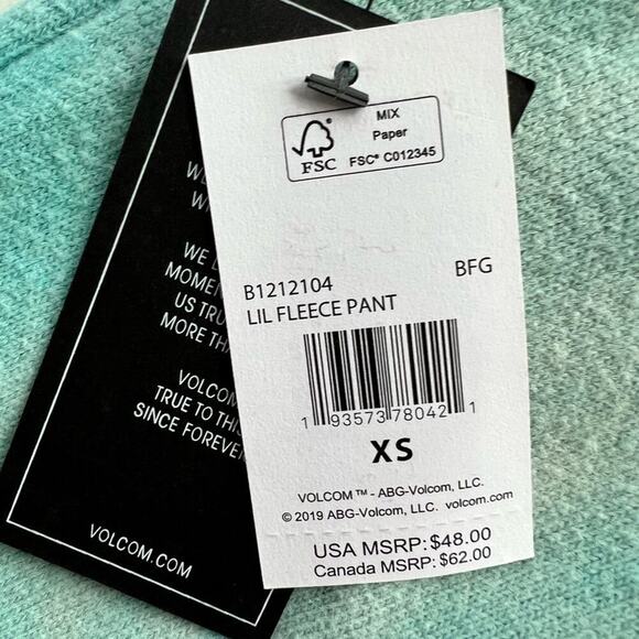 Volcom Lived In Lounge Fleece Pant - Picture 5 of 6